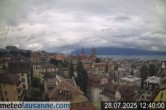 Archiv Foto Webcam Lausanne - Genfer See 11:00