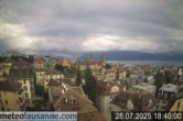 Archiv Foto Webcam Lausanne - Genfer See 17:00