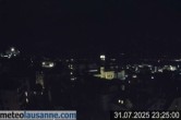 Archiv Foto Webcam Lausanne - Genfer See 23:00