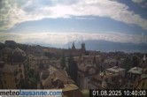 Archiv Foto Webcam Lausanne - Genfer See 09:00