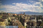 Archiv Foto Webcam Lausanne - Genfer See 15:00