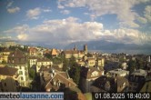 Archiv Foto Webcam Lausanne - Genfer See 17:00
