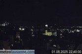 Archiv Foto Webcam Lausanne - Genfer See 21:00