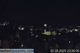 Archiv Foto Webcam Lausanne - Genfer See 23:00