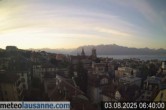 Archiv Foto Webcam Lausanne - Genfer See 05:00