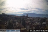 Archiv Foto Webcam Lausanne - Genfer See 09:00