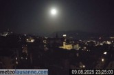 Archiv Foto Webcam Lausanne - Genfer See 23:00