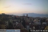Archiv Foto Webcam Lausanne - Genfer See 05:00