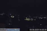 Archiv Foto Webcam Lausanne - Genfer See 01:00