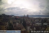 Archiv Foto Webcam Lausanne - Genfer See 06:00