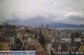 Archiv Foto Webcam Lausanne - Genfer See 15:00