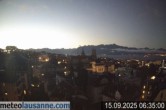 Archiv Foto Webcam Lausanne - Genfer See 05:00