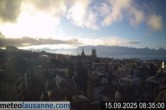 Archiv Foto Webcam Lausanne - Genfer See 07:00