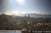 Archiv Foto Webcam Lausanne - Genfer See 09:00
