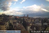 Archiv Foto Webcam Lausanne - Genfer See 17:00