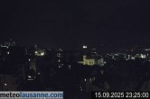 Archiv Foto Webcam Lausanne - Genfer See 23:00