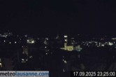 Archiv Foto Webcam Lausanne - Genfer See 23:00