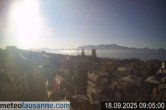 Archived image Webcam Lausanne - Lake Geneva 08:00