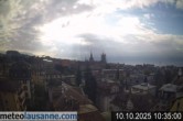 Archiv Foto Webcam Lausanne - Genfer See 09:00