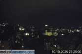 Archiv Foto Webcam Lausanne - Genfer See 23:00