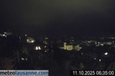 Archiv Foto Webcam Lausanne - Genfer See 05:00