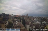 Archiv Foto Webcam Lausanne - Genfer See 07:00