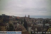 Archiv Foto Webcam Lausanne - Genfer See 13:00