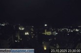 Archiv Foto Webcam Lausanne - Genfer See 23:00