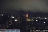 Archiv Foto Webcam Lausanne - Genfer See 23:00