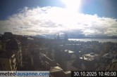 Archiv Foto Webcam Lausanne - Genfer See 09:00