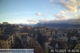Archiv Foto Webcam Lausanne - Genfer See 15:00