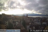 Archiv Foto Webcam Lausanne - Genfer See 06:00