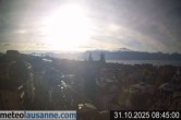 Archiv Foto Webcam Lausanne - Genfer See 07:00