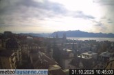 Archiv Foto Webcam Lausanne - Genfer See 09:00