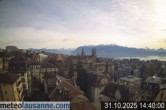 Archiv Foto Webcam Lausanne - Genfer See 13:00