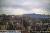 Archiv Foto Webcam Lausanne - Genfer See 15:00