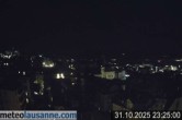 Archiv Foto Webcam Lausanne - Genfer See 23:00