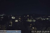 Archiv Foto Webcam Lausanne - Genfer See 23:00