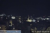 Archiv Foto Webcam Lausanne - Genfer See 23:00