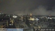 Archiv Foto Webcam Lausanne - Genfer See 23:00
