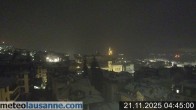 Archiv Foto Webcam Lausanne - Genfer See 03:00