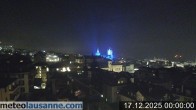 Archiv Foto Webcam Lausanne - Genfer See 23:00