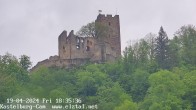 Archived image Webcam View Kastelburg in Waldkirch 17:00