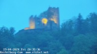 Archived image Webcam View Kastelburg in Waldkirch 19:00