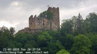 Archiv Foto Webcam Waldkirch: Ruine Kastelburg 19:00