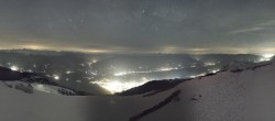 Archiv Foto Webcam Goldeck: Panoramablick Gipfel 23:00