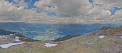 Archiv Foto Webcam Goldeck: Panoramablick Gipfel 13:00