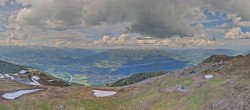 Archiv Foto Webcam Goldeck: Panoramablick Gipfel 15:00