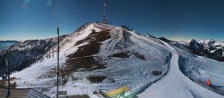 Archiv Foto Webcam Goldeck: Panoramablick Gipfel 23:00