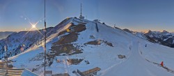 Archiv Foto Webcam Goldeck: Panoramablick Gipfel 07:00